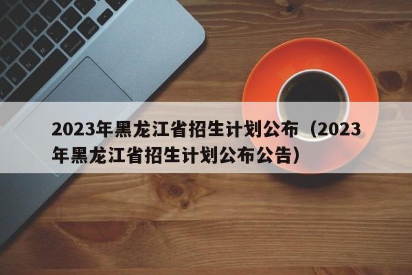 2023年黑龙江省招生计划公布（2023年黑龙江省招生计划公布公告）