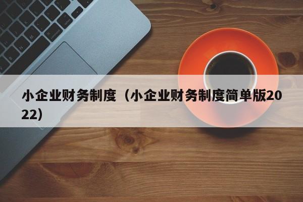 小企业财务制度（小企业财务制度简单版2022）