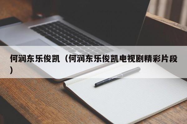 何润东乐俊凯（何润东乐俊凯电视剧精彩片段）