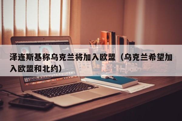 泽连斯基称乌克兰将加入欧盟（乌克兰希望加入欧盟和北约）