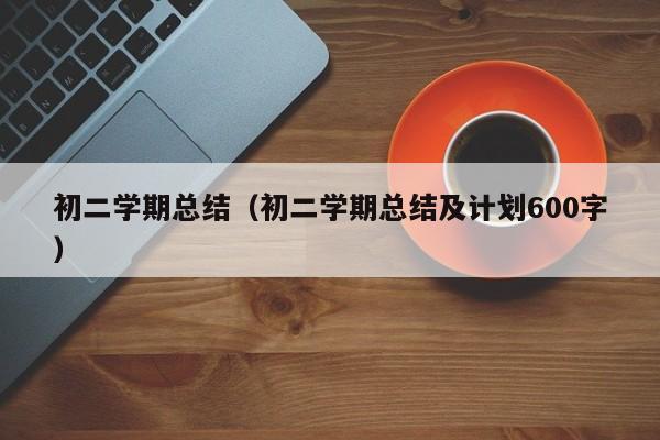 初二学期总结（初二学期总结及计划600字）