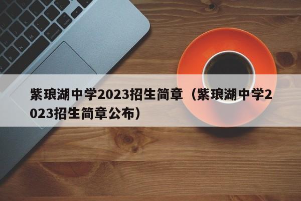 紫琅湖中学2023招生简章（紫琅湖中学2023招生简章公布）