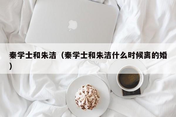 秦学士和朱洁（秦学士和朱洁什么时候离的婚）